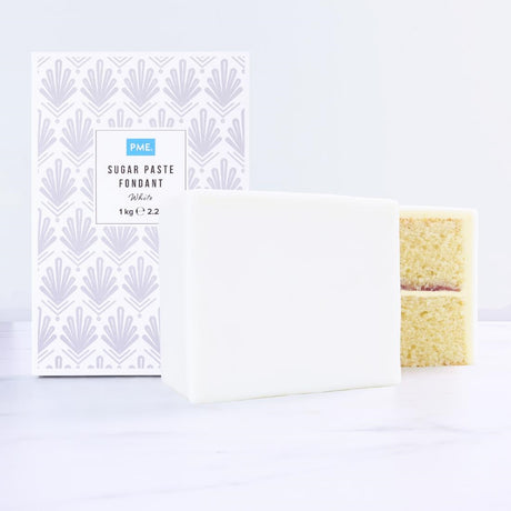 HU311 PME Sugar Paste Fondant White 1kg
