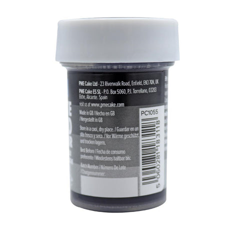 HU315 PME Concentrated Paste Food Colour - Midnight Black 25g