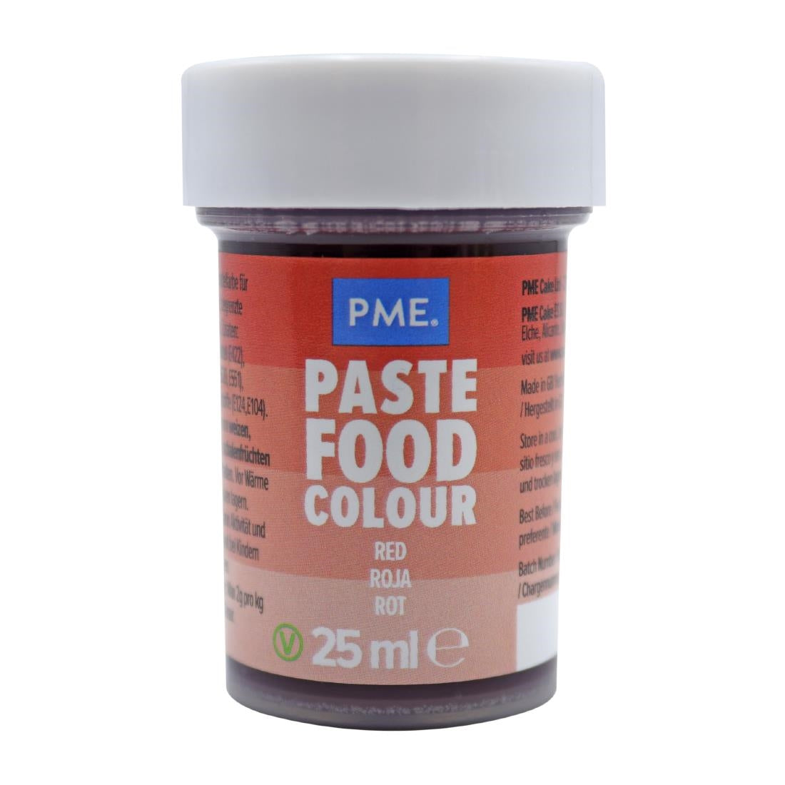 HU316 PME Concentrated Paste Food Colour - Berry Red 25g