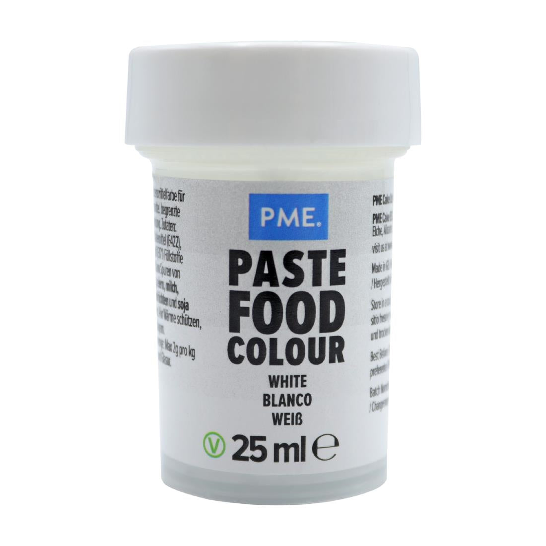 HU320 PME Concentrated Paste Food Colour - Arctic White 25g