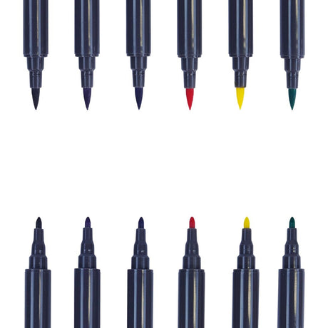 HU324 PME Brush & Fine Pen Set - Bold (Pack of 6)