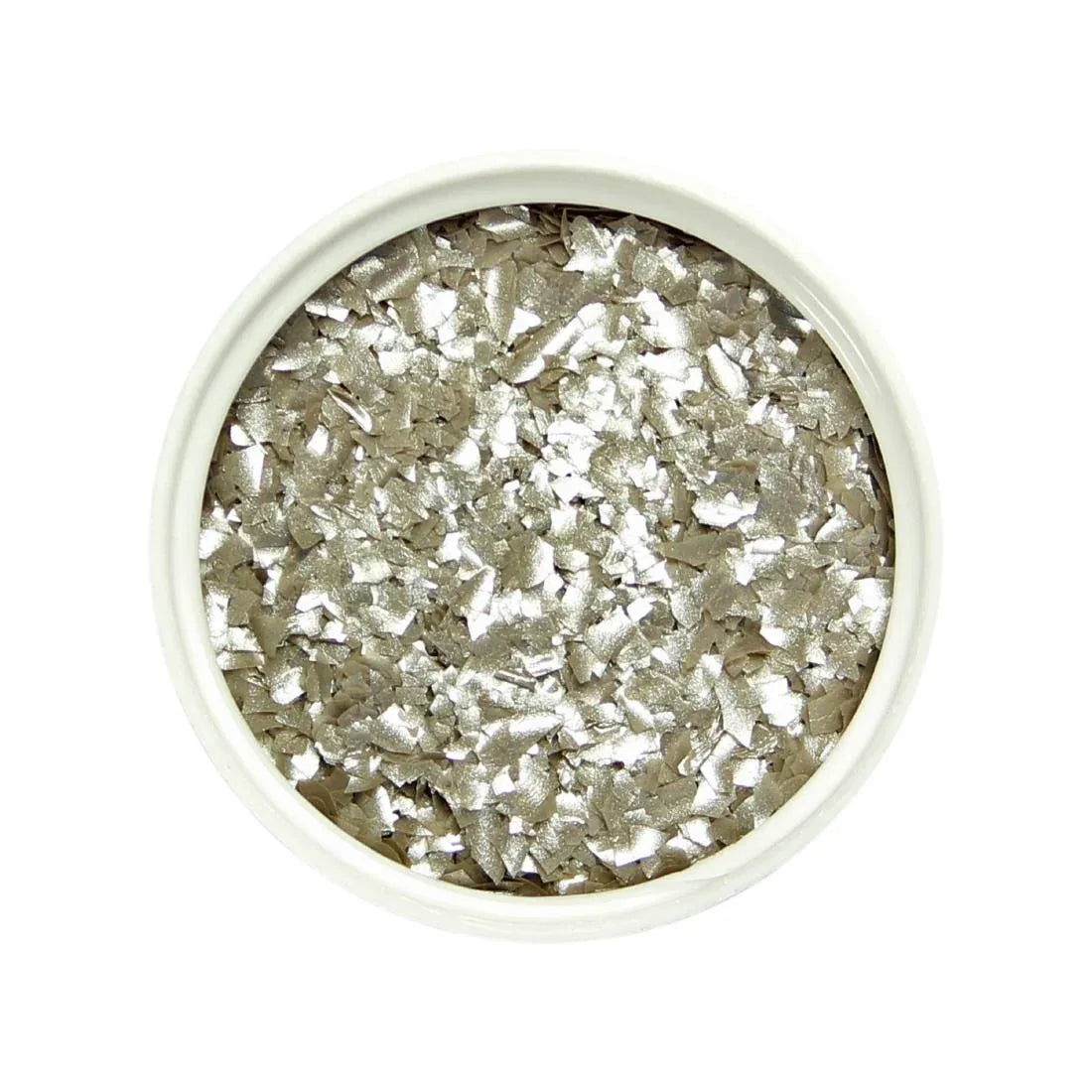 HU328 PME Glitter Flakes 7.1g - Silver