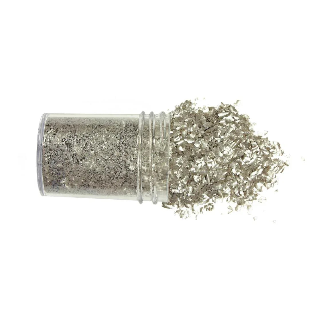 HU328 PME Glitter Flakes 7.1g - Silver