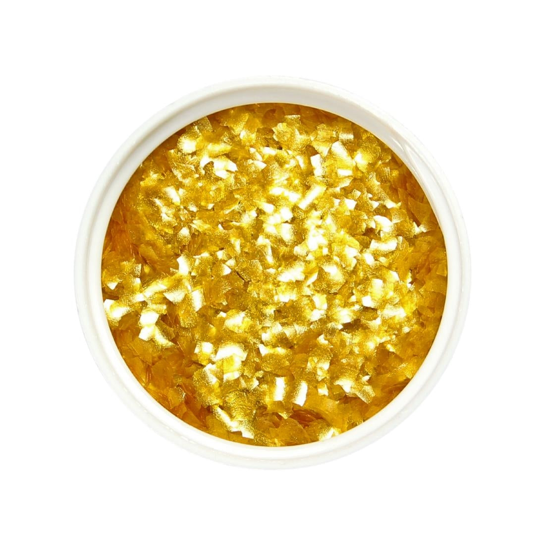 HU329 PME Glitter Flakes 7.1g - Gold