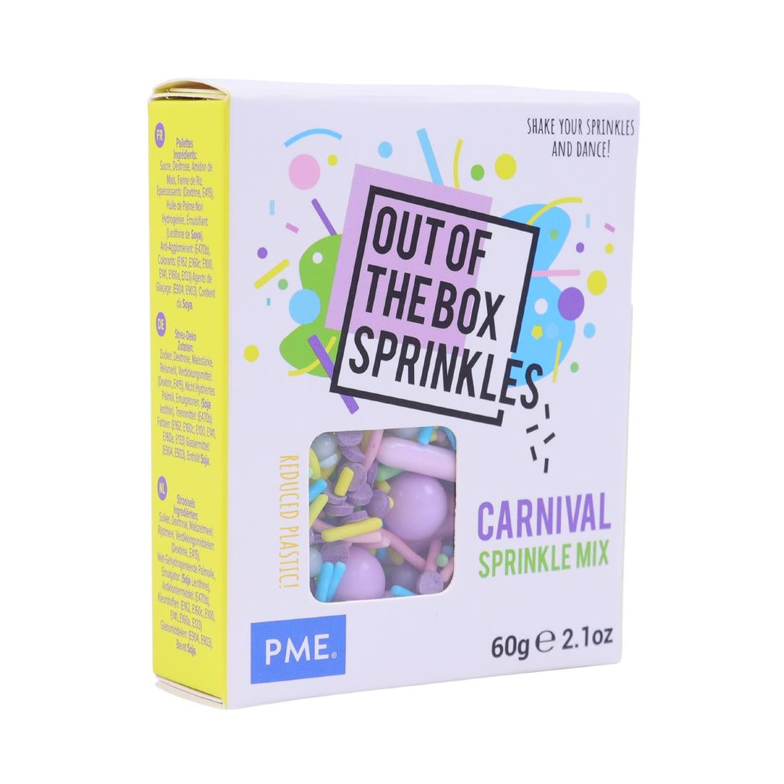 HU338 PME Out the Box Carnival Sprinkle Mix 60g