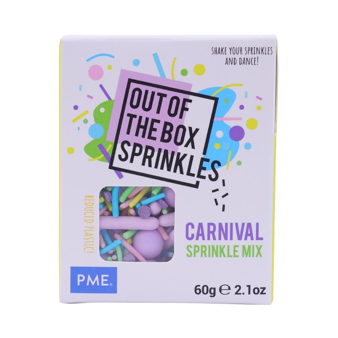 HU338 PME Out the Box Carnival Sprinkle Mix 60g