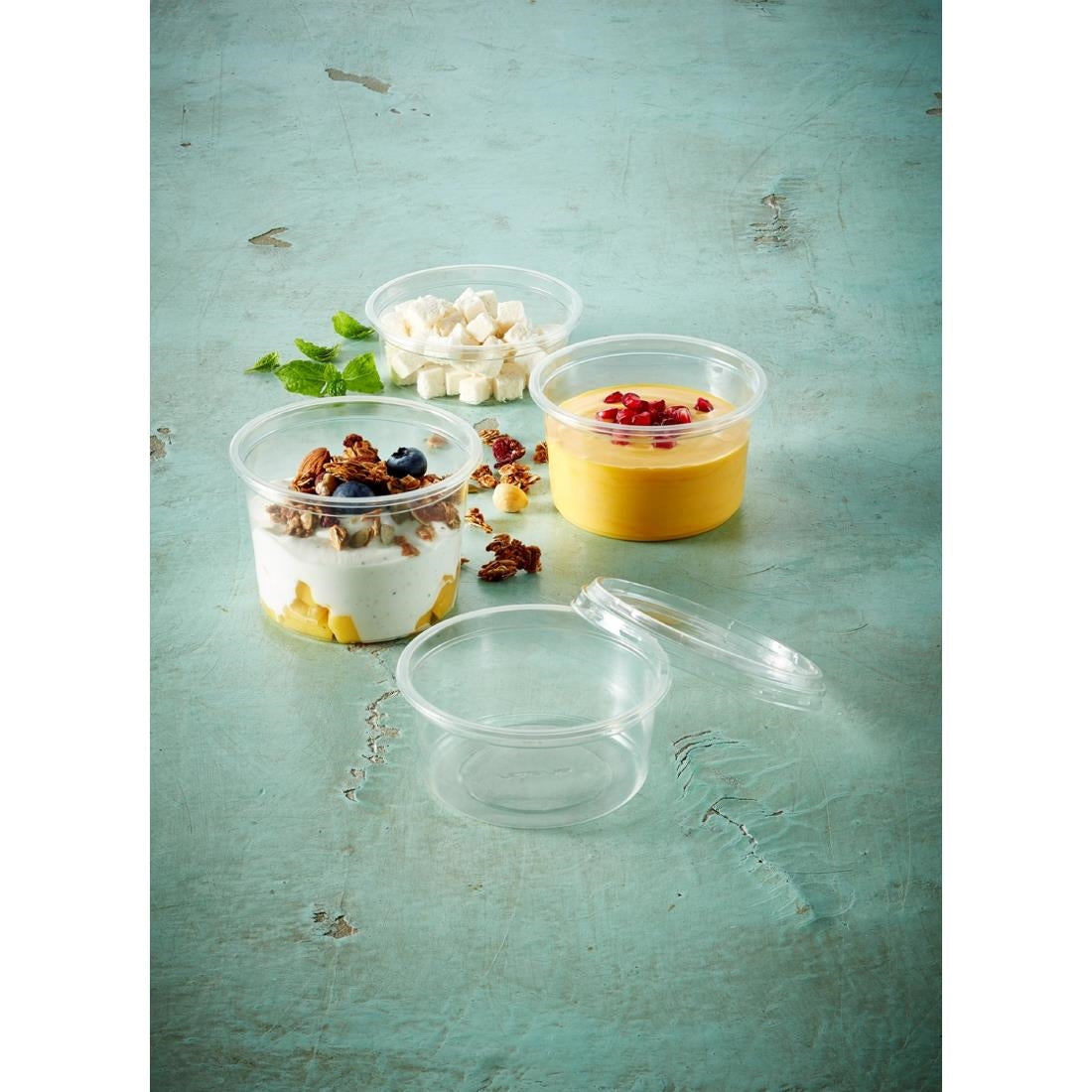 HU375 Faerch 101RPET Deli Pots 250ml (Pack of 1300)