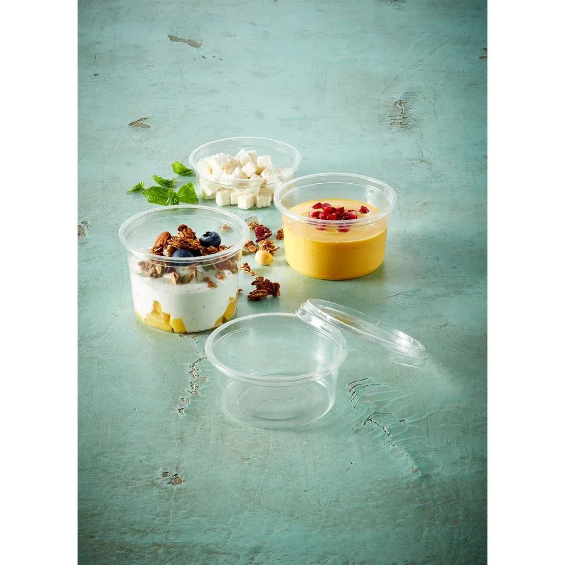 HU375 Faerch 101RPET Deli Pots 250ml (Pack of 1300)