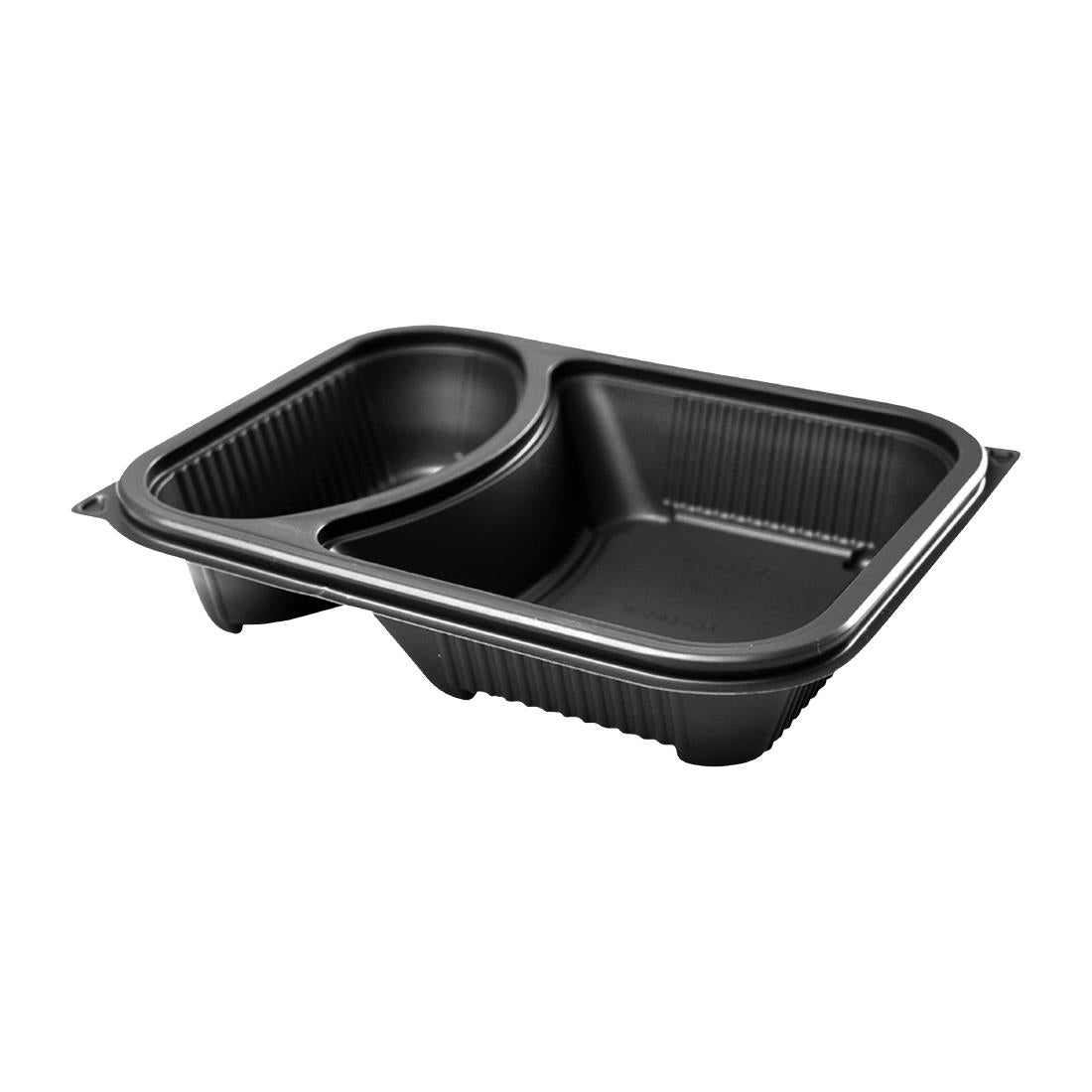 HU384 Faerch Hot Deli Deluxe 2 Compartment Takeaway Containers (Pack of 365)