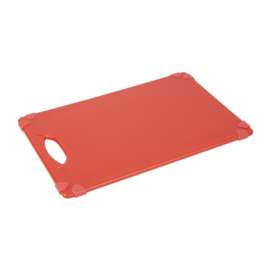 HW005 - Hygiplas Commercial Grip Chopping Board Red 458x306mm