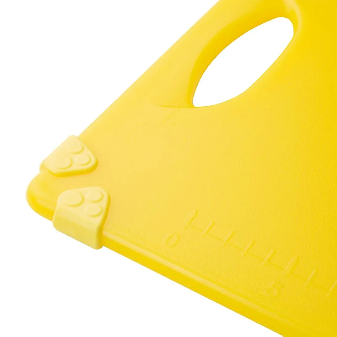 HW007 - Hygiplas Commercial Grip Chopping Board Yellow 458x306mm