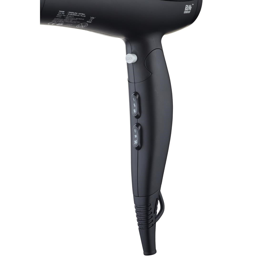 HW009 Hotel Complimentary Marlow Folding Hairdryer 1875W