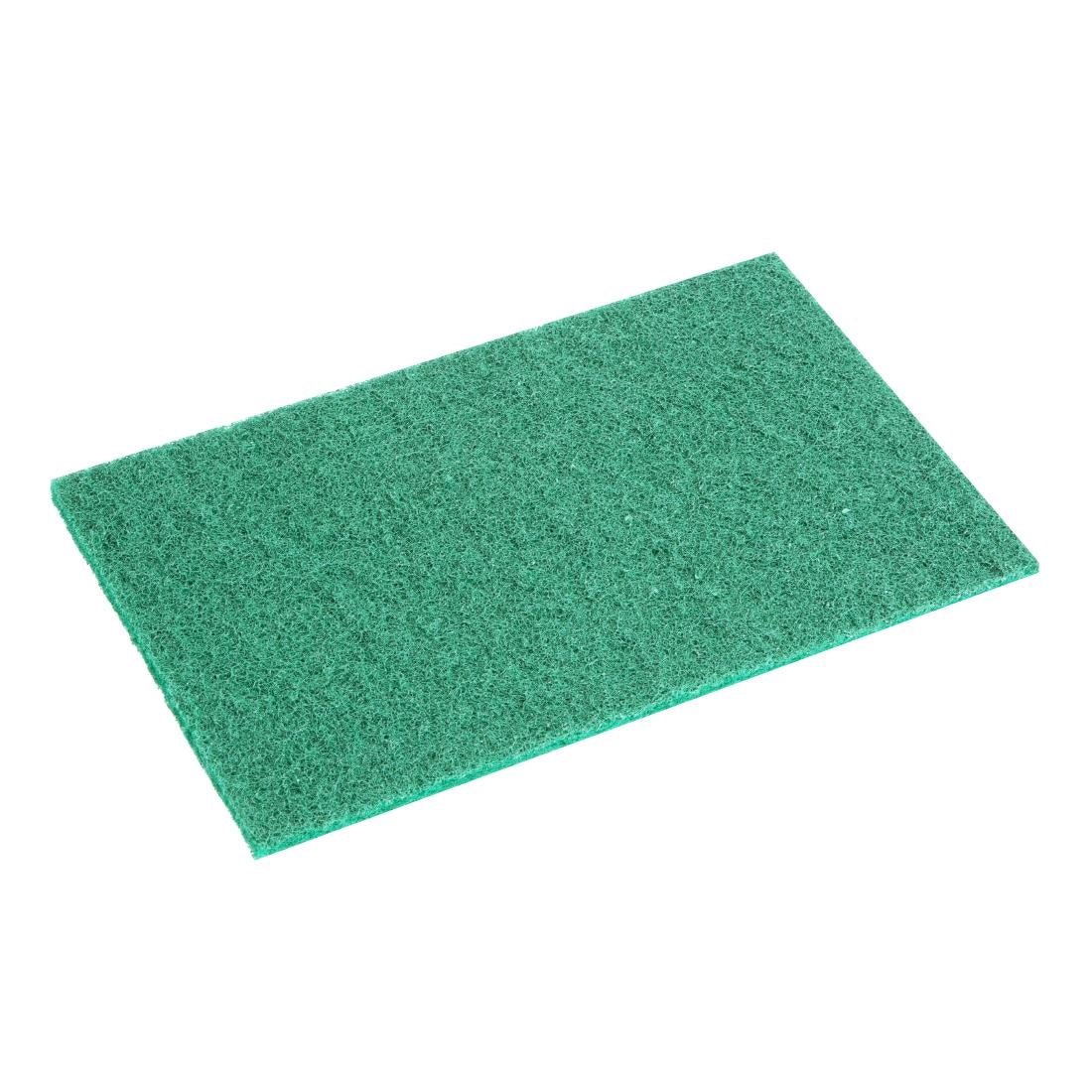 HW010 - Jantex Green 100% Recycled Scouring Pads 9x6" (10 pack)