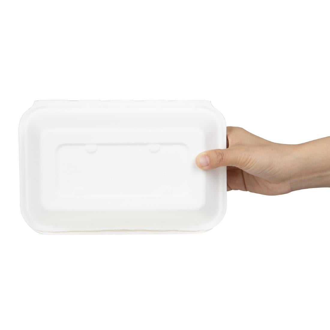 HW020 Fiesta Compostable Bagasse Food Containers 9x6" (Pack of 200)
