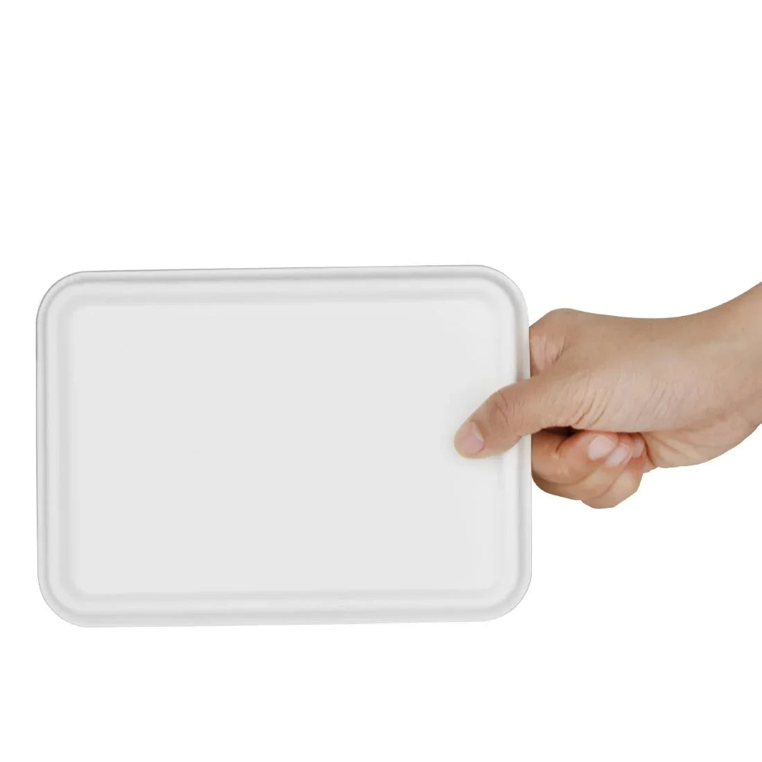 HW037 Fiesta Compostable Bagasse Lids for Bagasse Container Bases (Pack of 100)