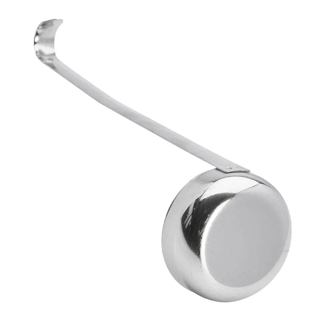 HW040 De Buyer Flat Bottom Pizza Sauce Ladle 85x320mm