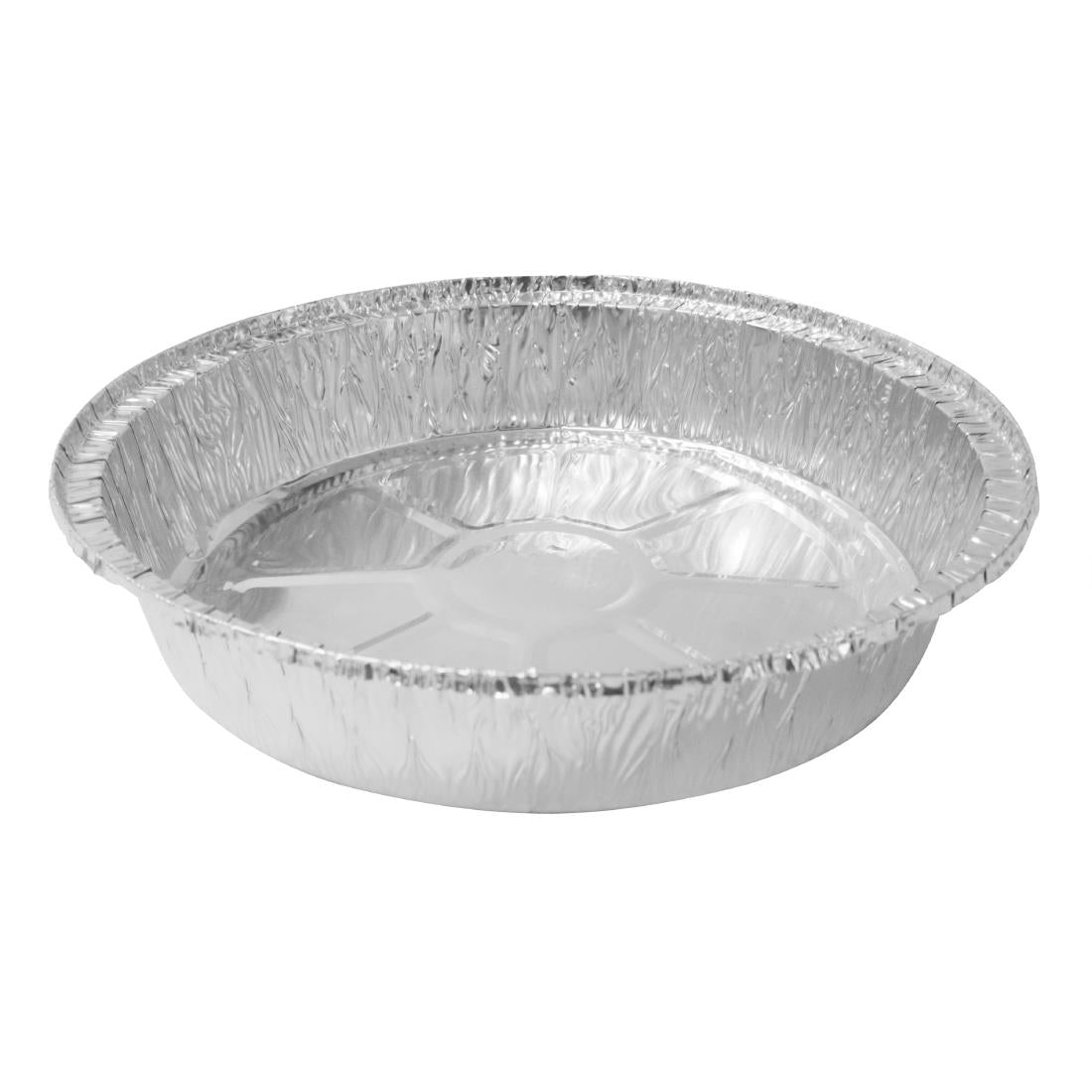 HW083 Fiesta Recyclable Foil Round Containers 9" (200 Pack)