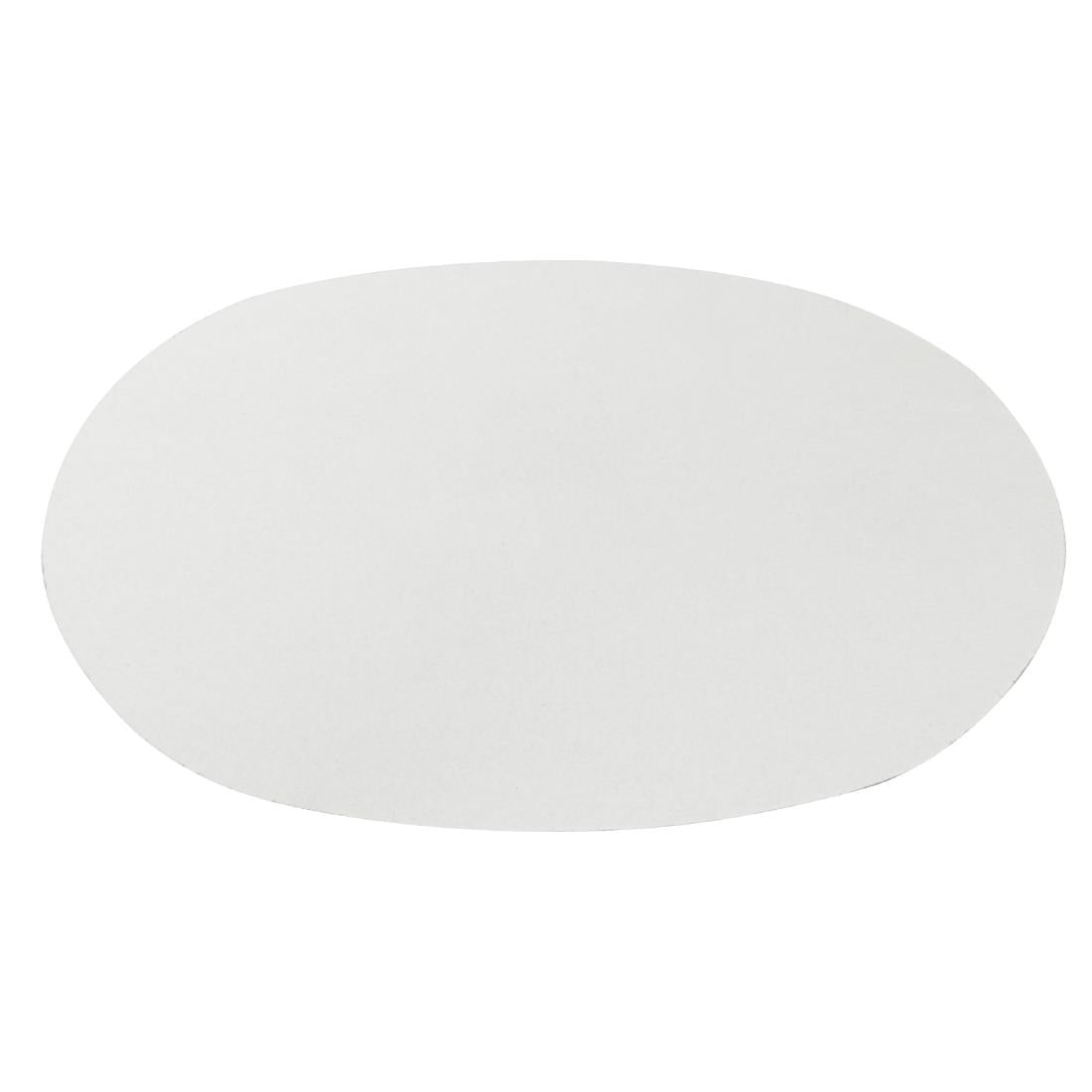 HW084 Fiesta Recyclable Lid for 500ml Oval Foil Containers (200 Pack)