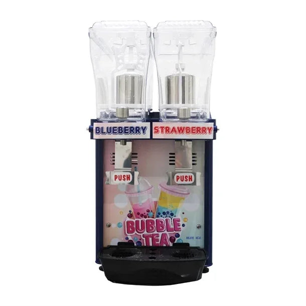 HW093 Blue Ice Bubble Tea Dispenser 2x 5Ltr DR5X2