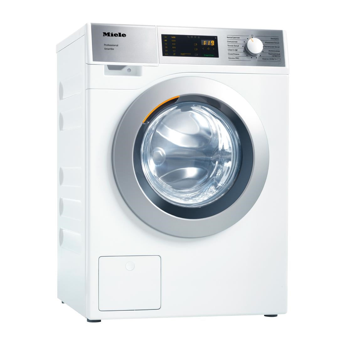 Miele Commercial Evolution Washing Machine White 7kg with Drain Pump 2.5kW. PWM307
