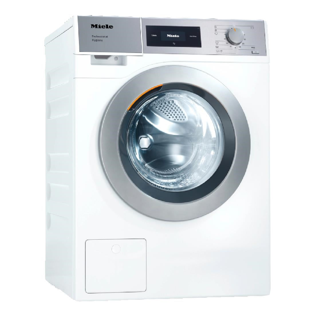 Miele Commercial Washing Machine White 7kg with Drain Valve PWM507