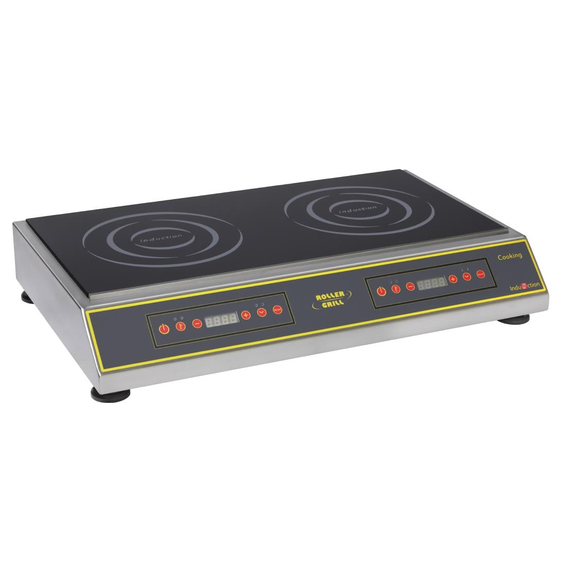 HW160 Roller Grill Double Induction Hob PID30