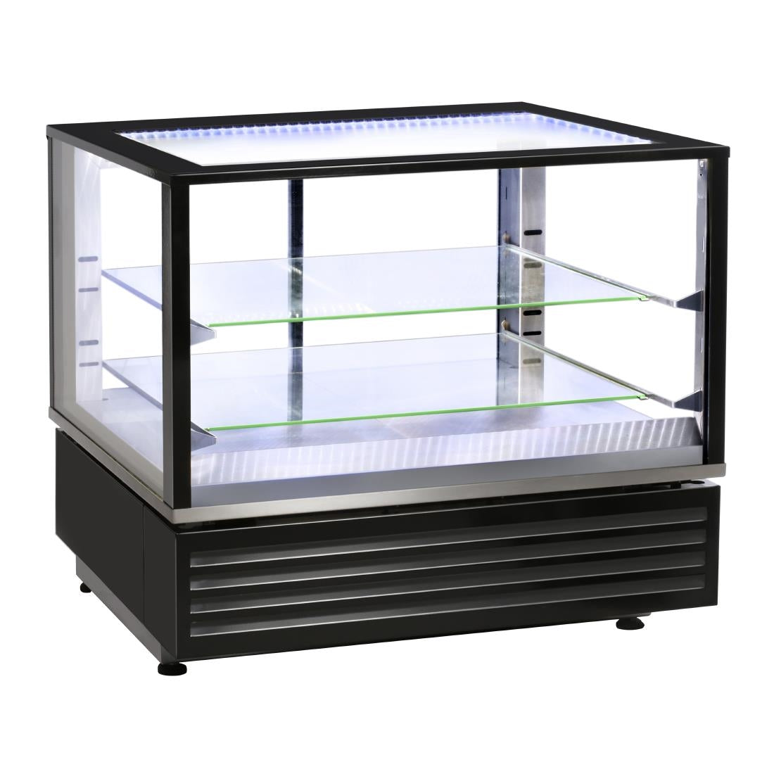 HW167 Roller Grill Heated Display Cabinet Black HD800