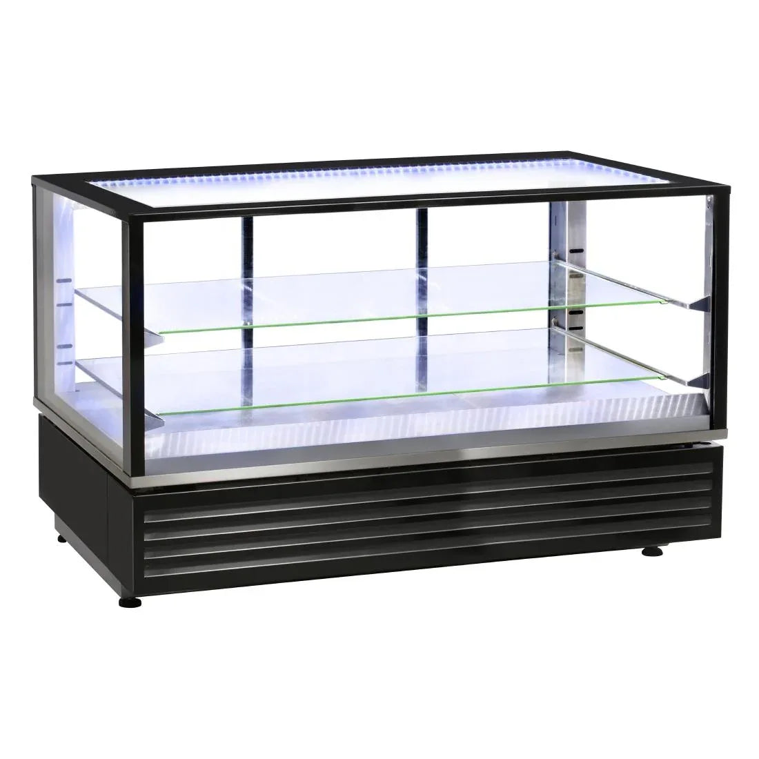 HW168 Roller Grill Heated Display Cabinet Black HD1200