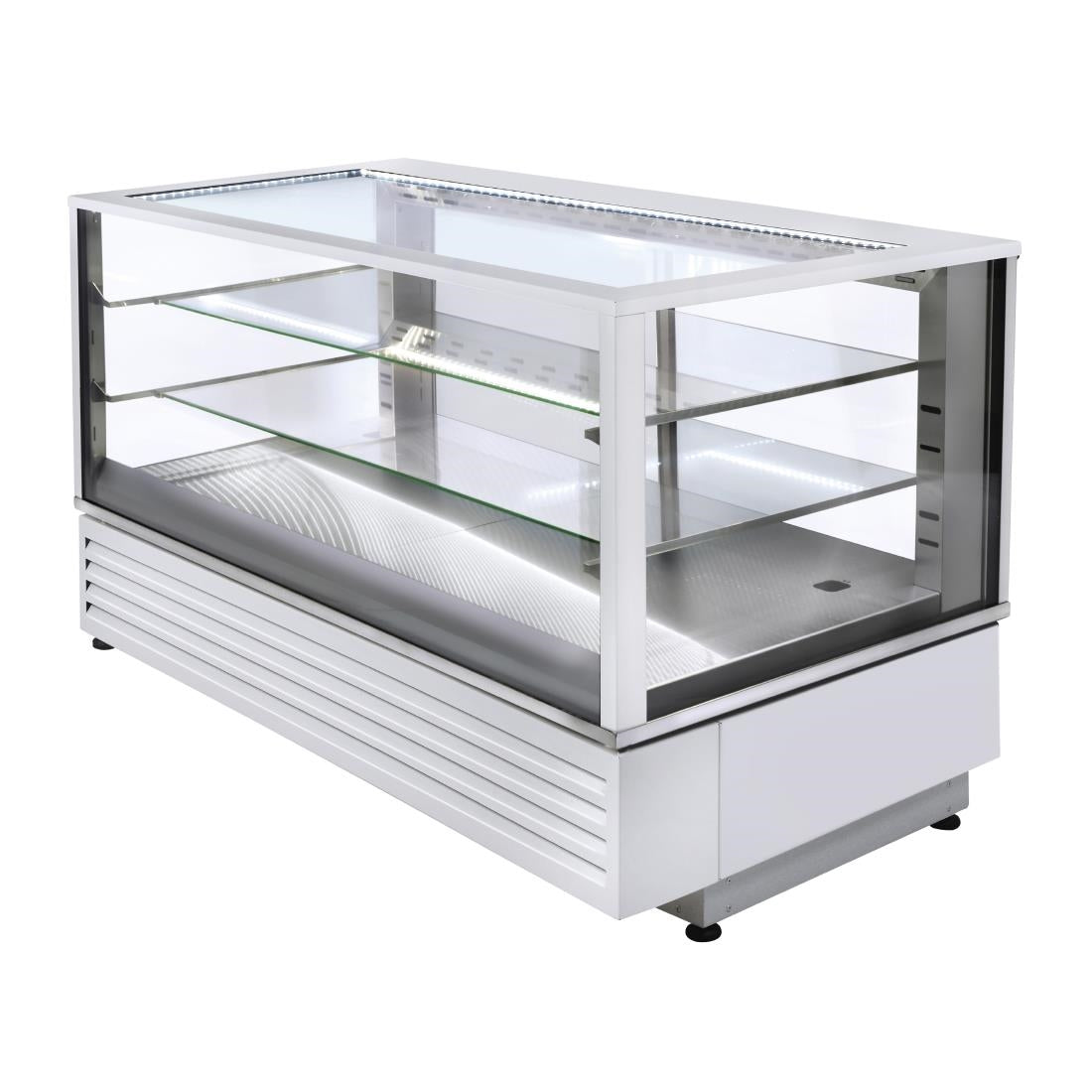 HW170 Roller Grill Heated Display Cabinet White HD1200
