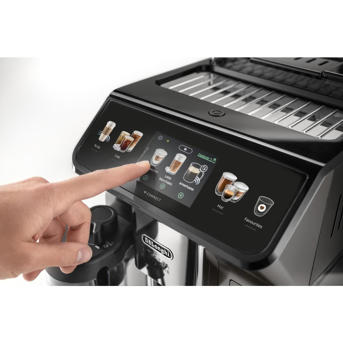 HW189 De'Longhi Eletta Explore Bean to Cup Coffee Machine ECAM450