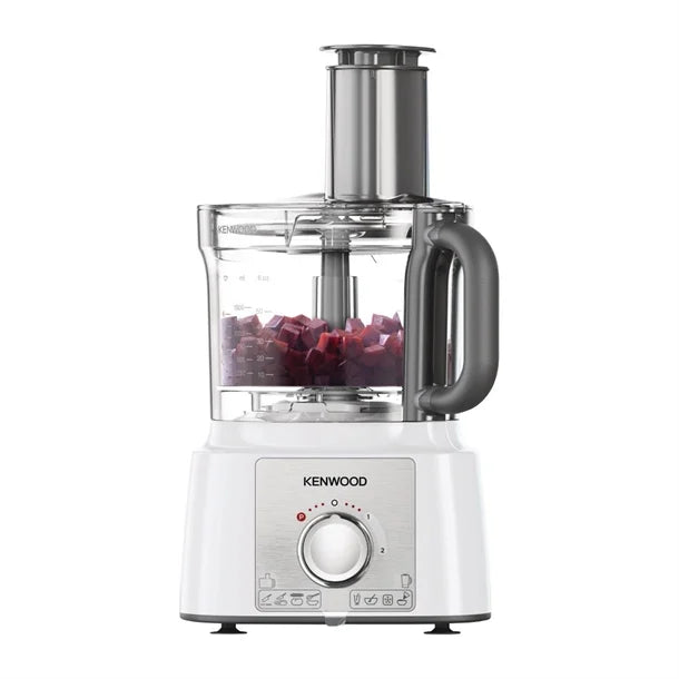 HW195 Kenwood Multipro Express 4-in-1 White Food Processor with Direct Serve FDP65.860WH