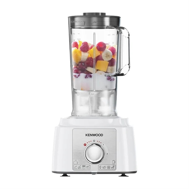 HW195 Kenwood Multipro Express 4-in-1 White Food Processor with Direct Serve FDP65.860WH