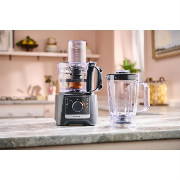 HW196 Kenwood MultiPro Compact Food Processor & Blender FDP31.170GY
