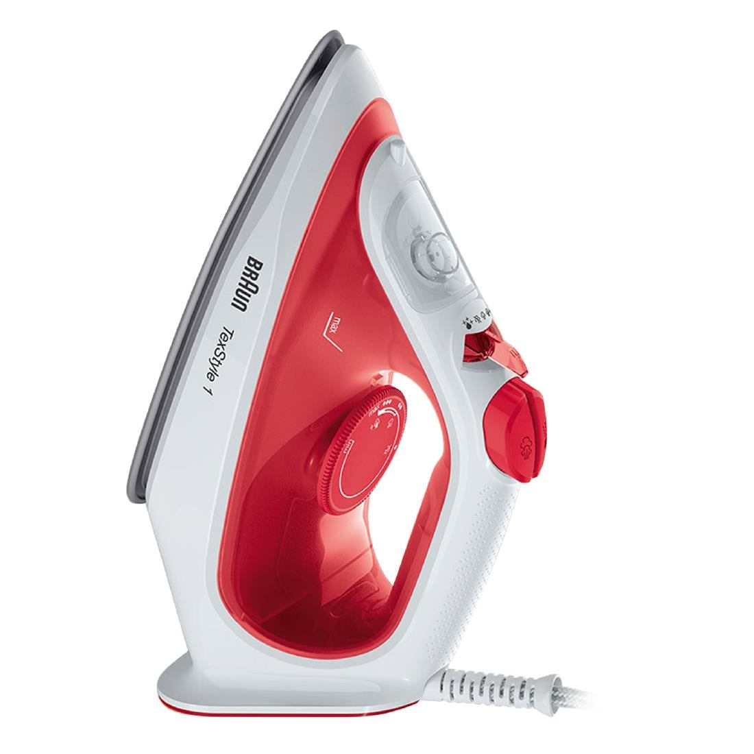 HW202 Braun TexStyle 1 Steam Iron SI1019RD