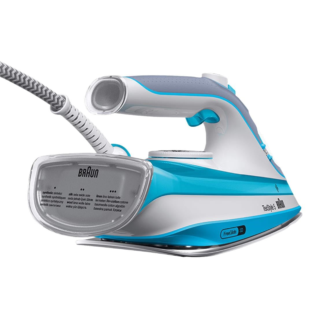 HW204 Braun TexStyle 5 Steam Iron SI5008BL Blue