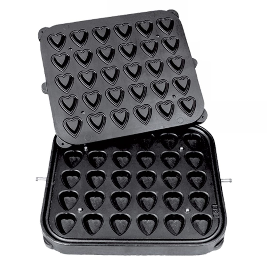 HW226 Cook-Matic Heart Shaped Removable Plates