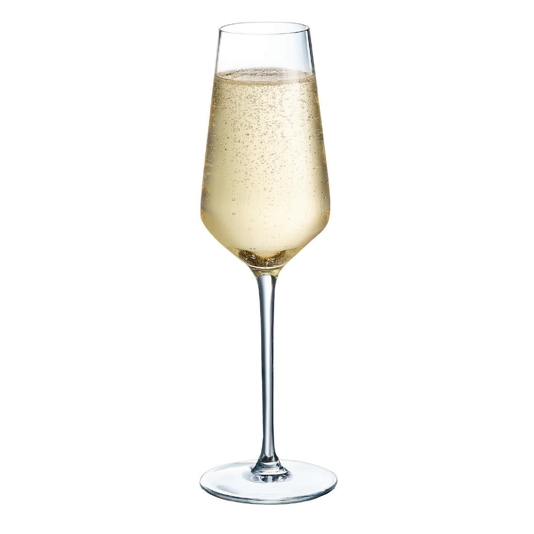 HW232 Arcoroc Distinction Champagne Flutes 230ml (Pack of 24)