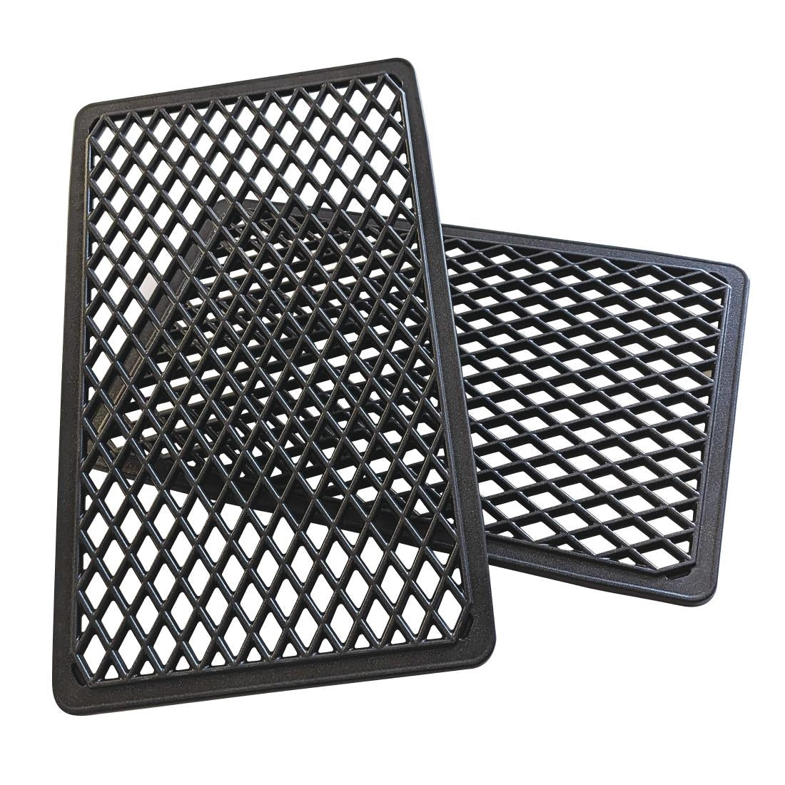 HW236 - AMT Double Sided BBQ Pattern Tray GN 1/1