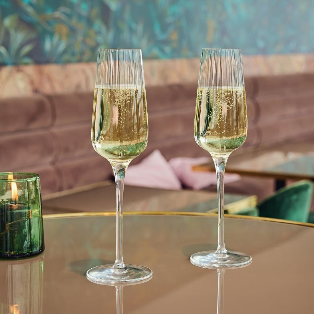 HW250 Chef and Sommelier Symetrie Champagne Flutes 210ml (Pack of 24)