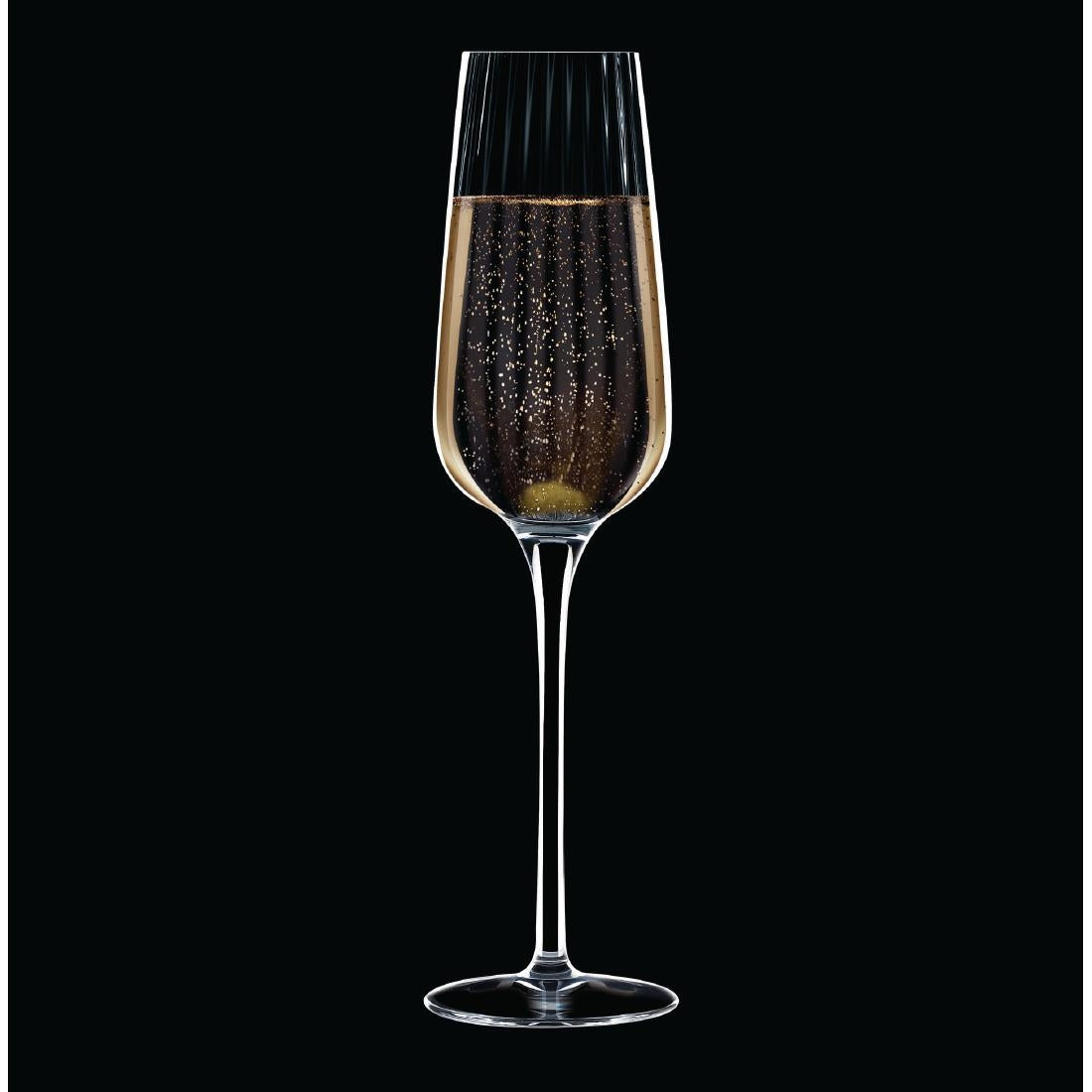 HW250 Chef and Sommelier Symetrie Champagne Flutes 210ml (Pack of 24)