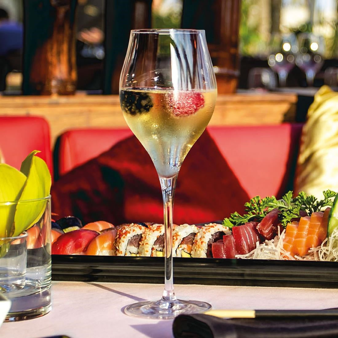 HW263 Arcoroc Exaltation Champagne Flutes 350ml (Pack of 24)