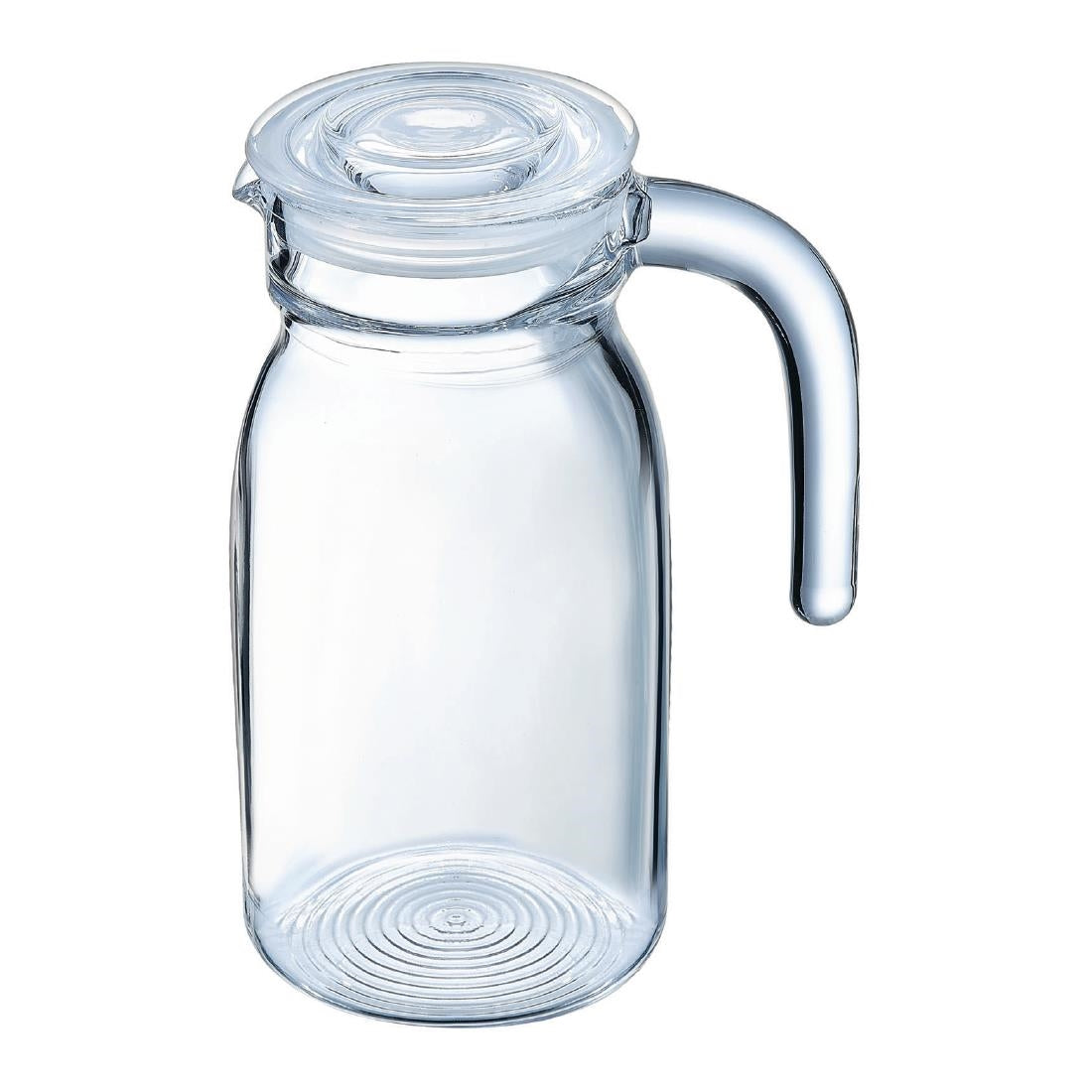 HW275 Arcoroc Spring Jugs with Glass Lid 750ml (Pack of 6)