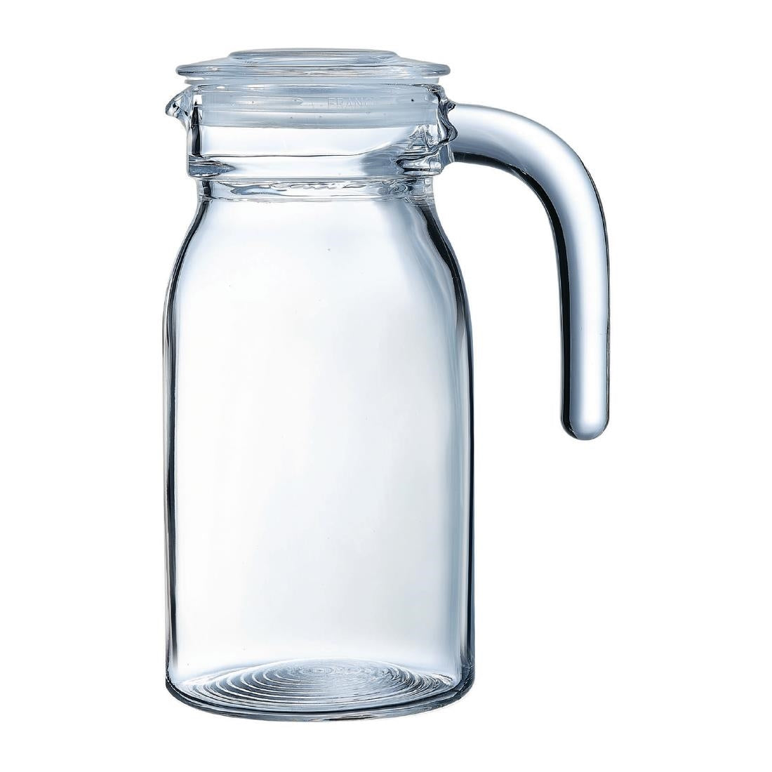 HW275 Arcoroc Spring Jugs with Glass Lid 750ml (Pack of 6)