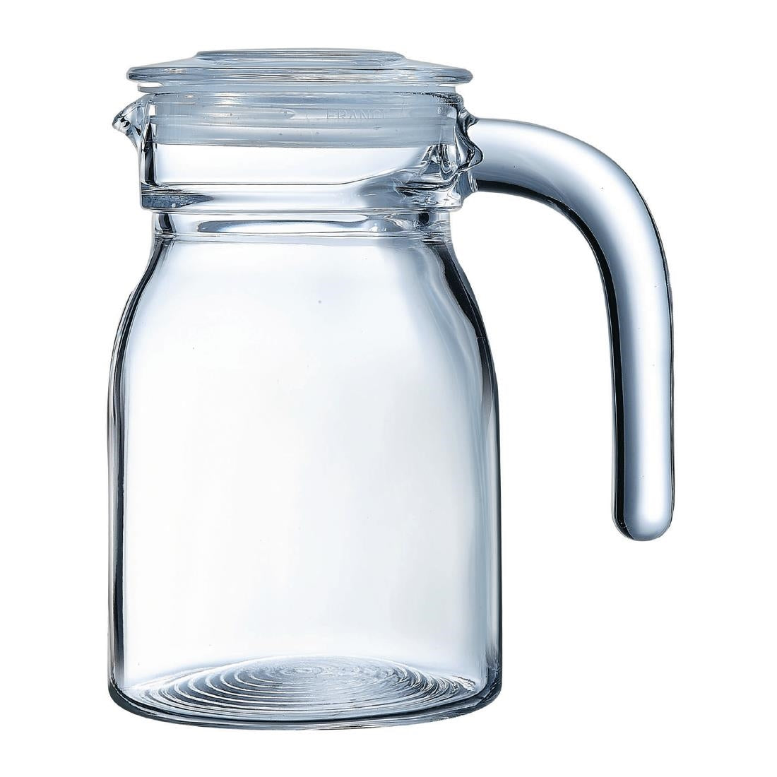 HW277 Arcoroc Spring Jugs with Glass Lid 500ml (Pack of 12)