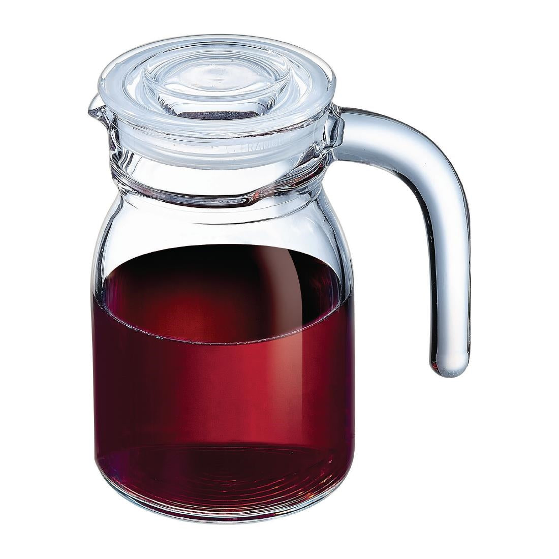 HW277 Arcoroc Spring Jugs with Glass Lid 500ml (Pack of 12)