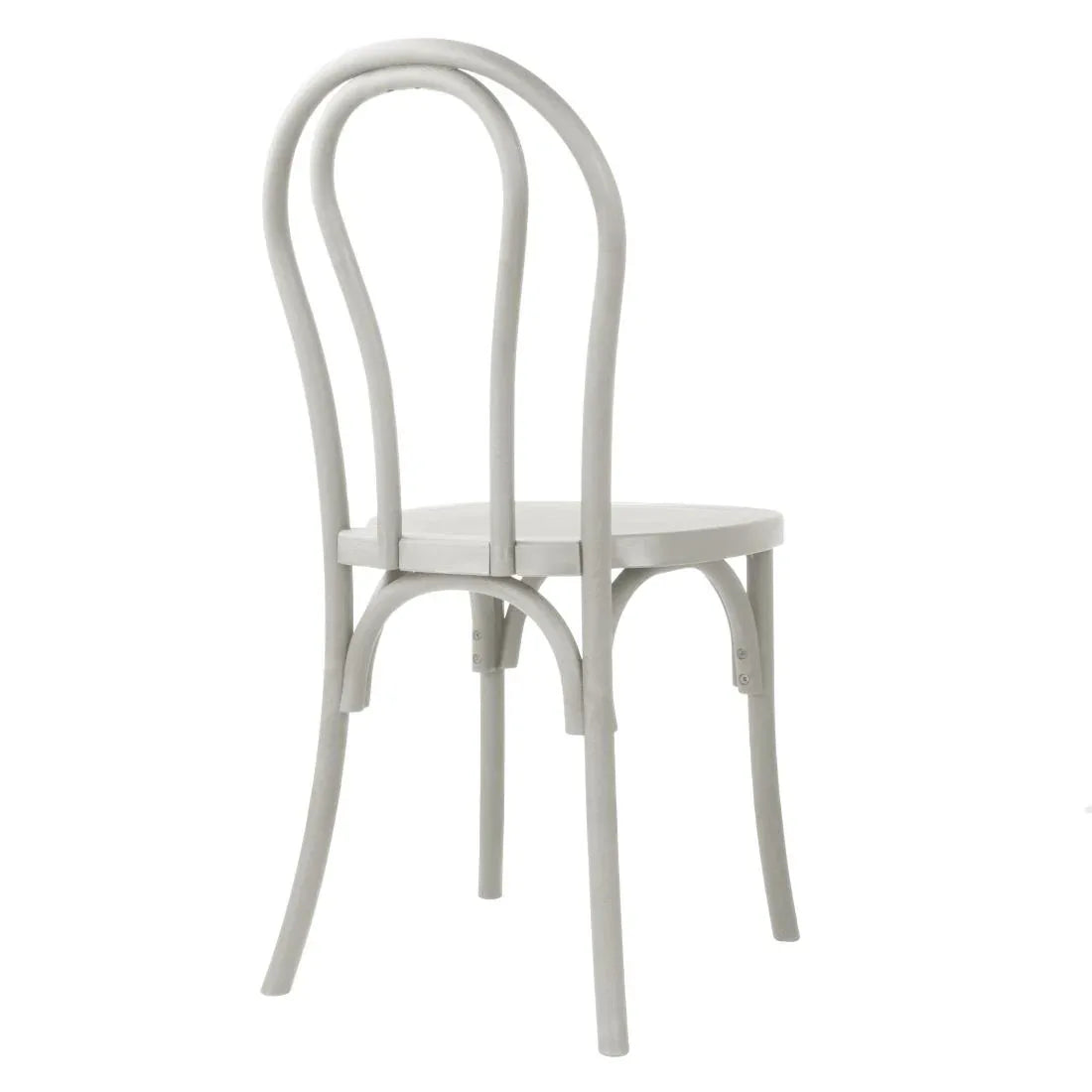 HW288 - Bolero Soho Bentwood Style Resin Chairs Limewash (4 Pack)