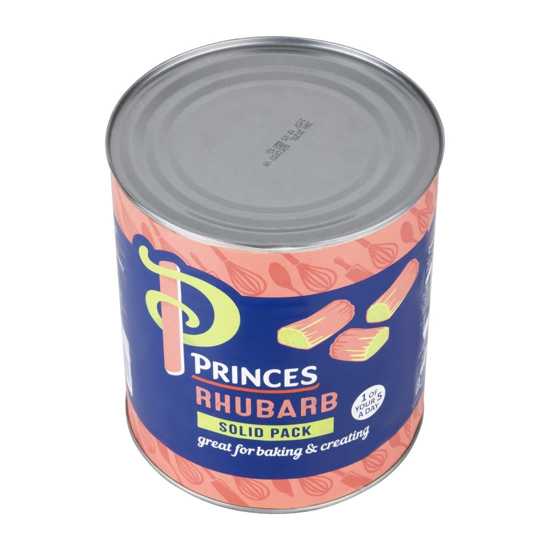 HW349 - Princes Solid Pack Rhubarb 2.82kg