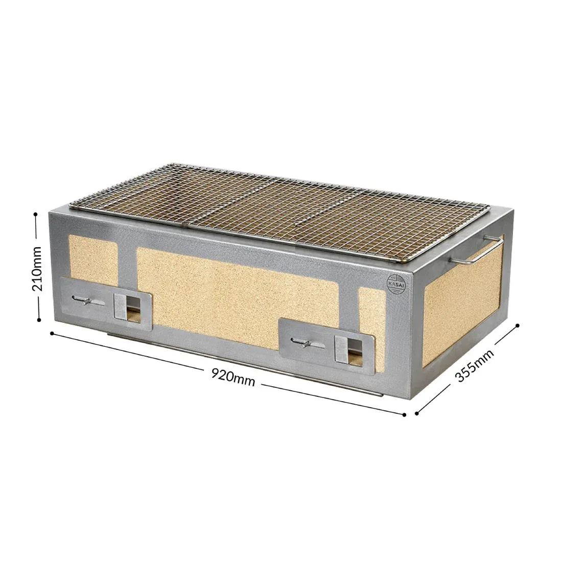 HW401 Kasai Extra Long Konro Grill Heat Mat Edition SVT-16182