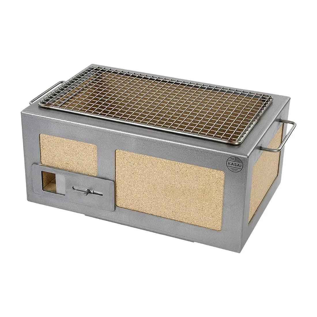 HW403 Kasai Little Kasai Konro Grill Solid Plancha Edition SVT-16196