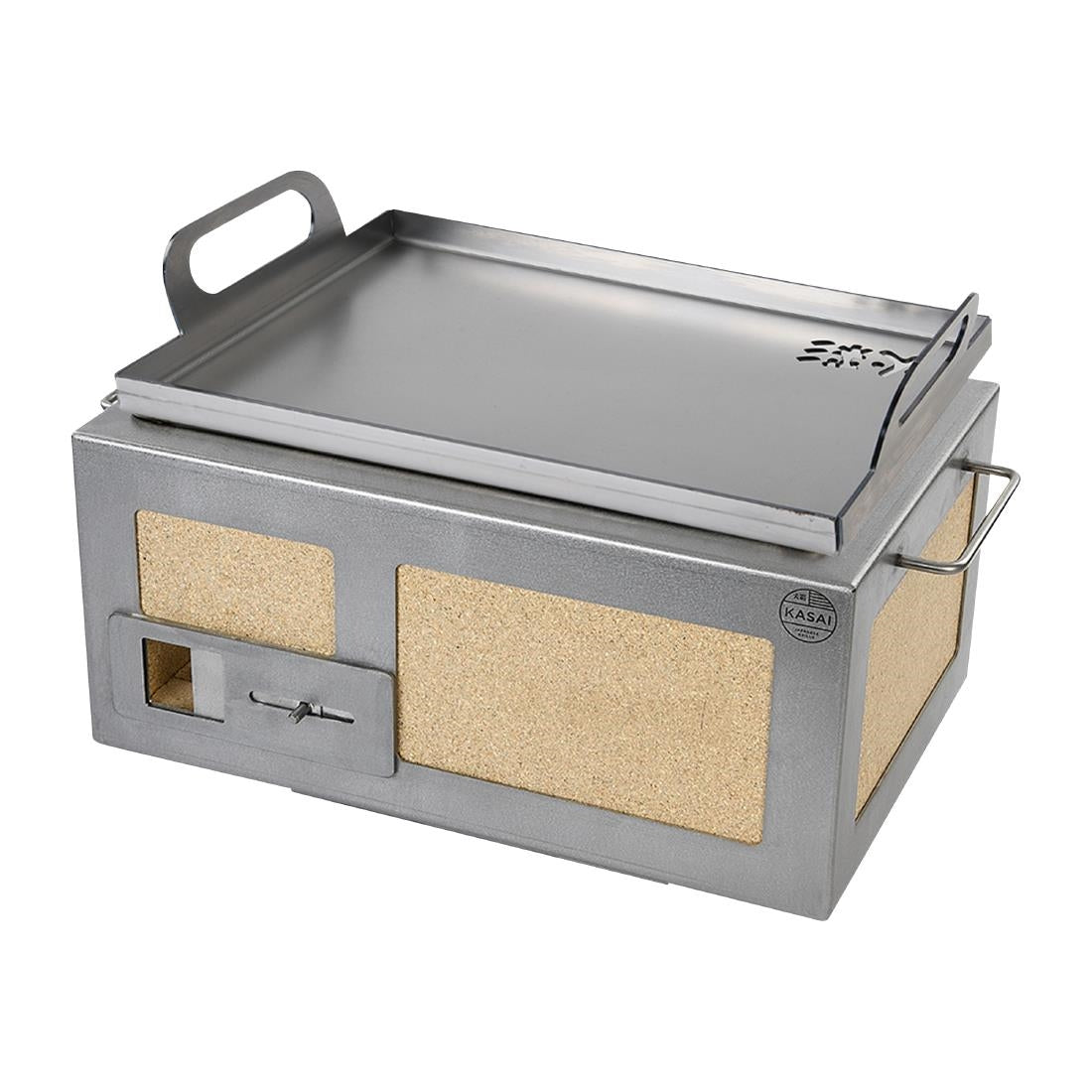 HW403 Kasai Little Kasai Konro Grill Solid Plancha Edition SVT-16196